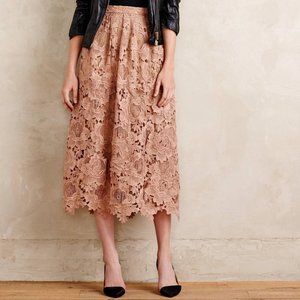 Moulinette Soeurs Anthropologie midi skirt- size 2